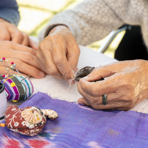 Séance d'ergothérapie